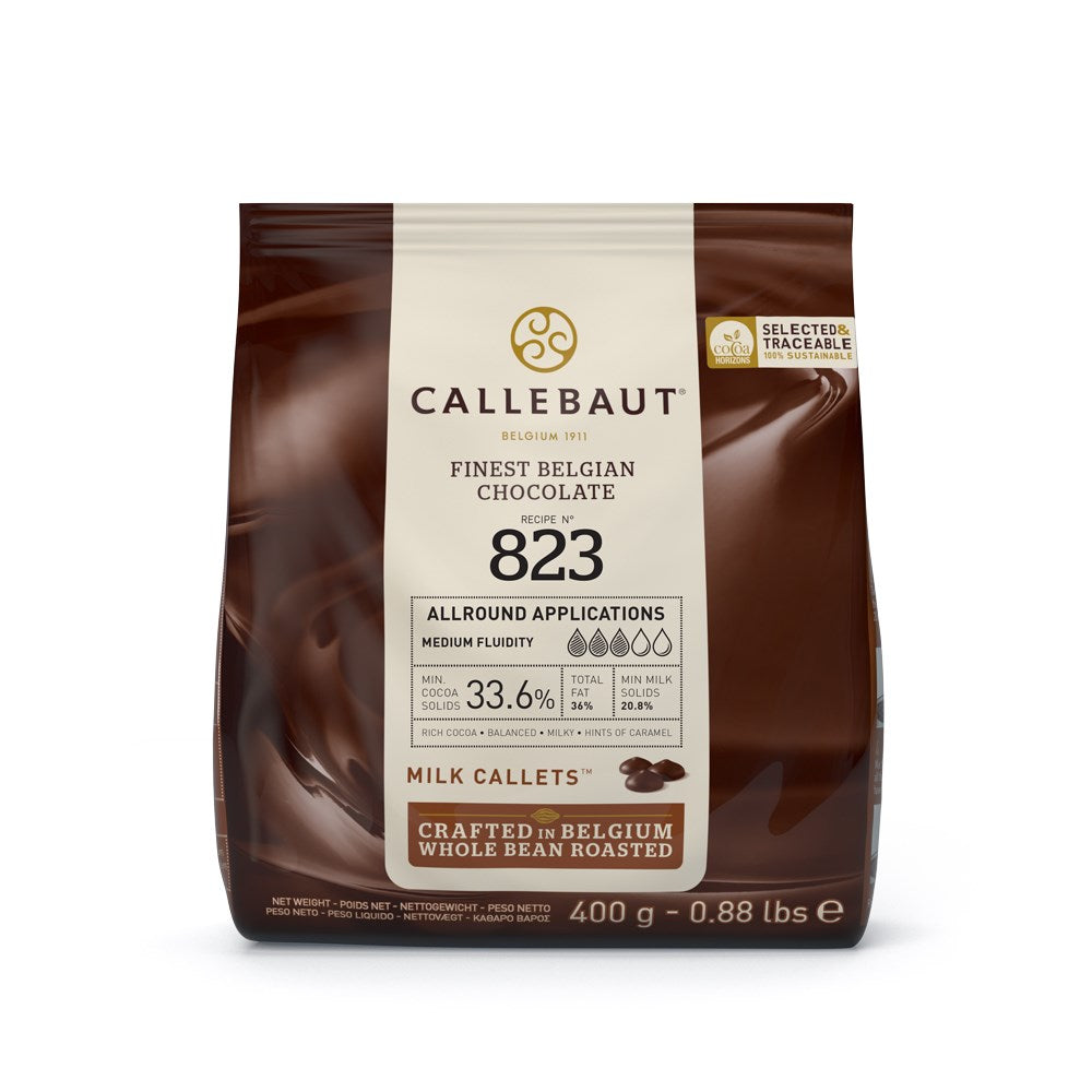 Callebaut 33% Milk Couverture 400gm