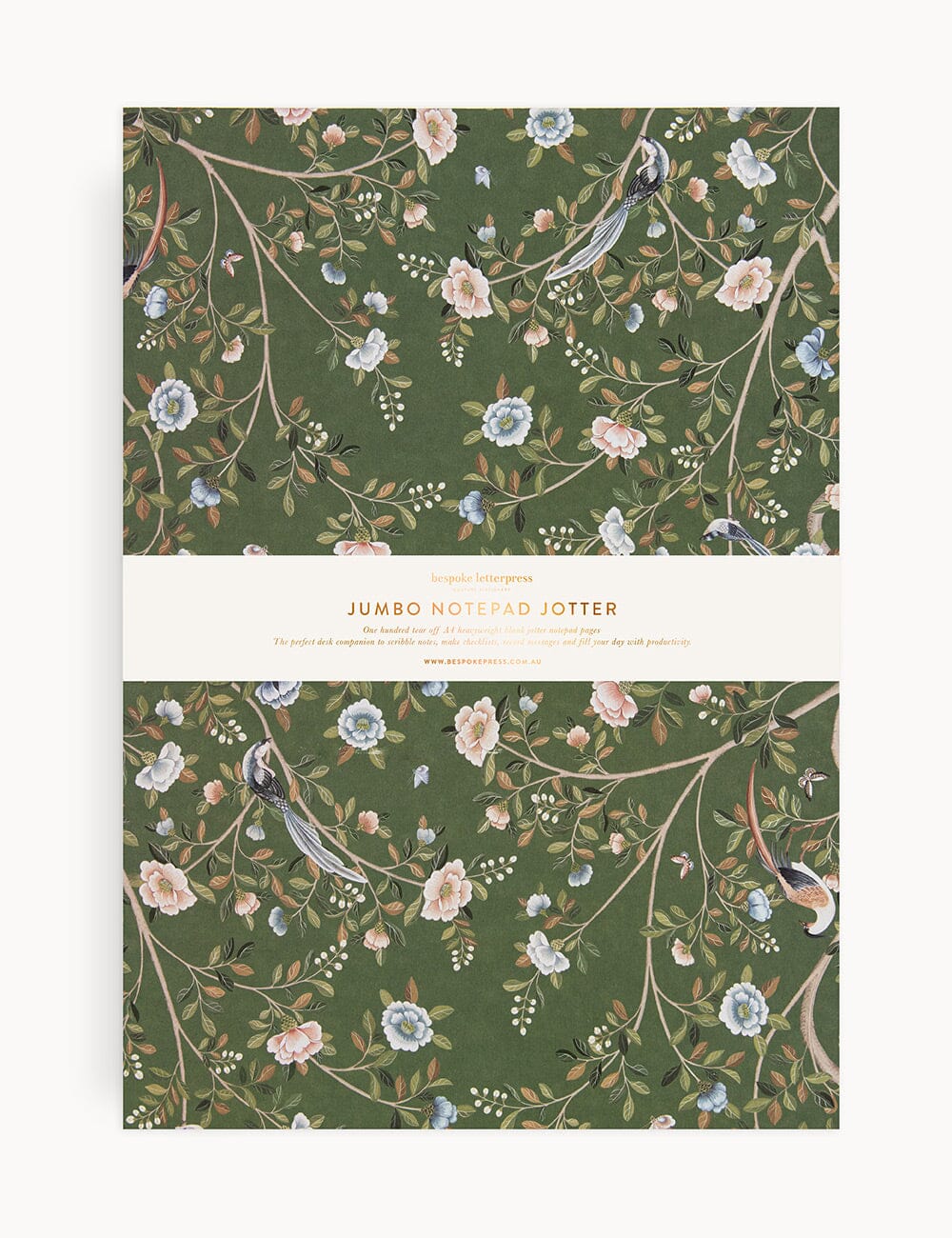 Bespoke Camellia Tree Jumbo Notepad Jotter