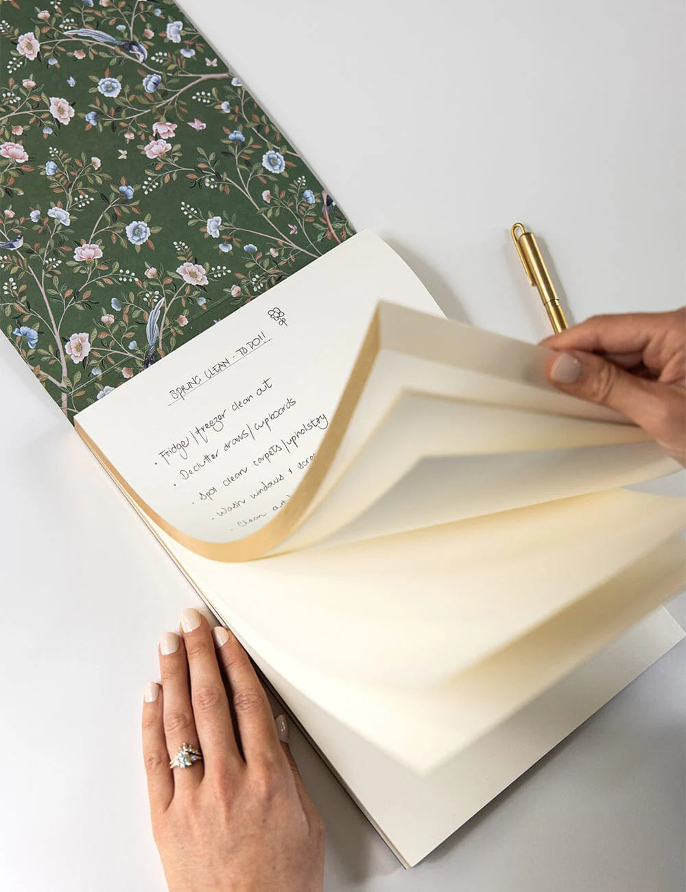 Bespoke Camellia Tree Jumbo Notepad Jotter