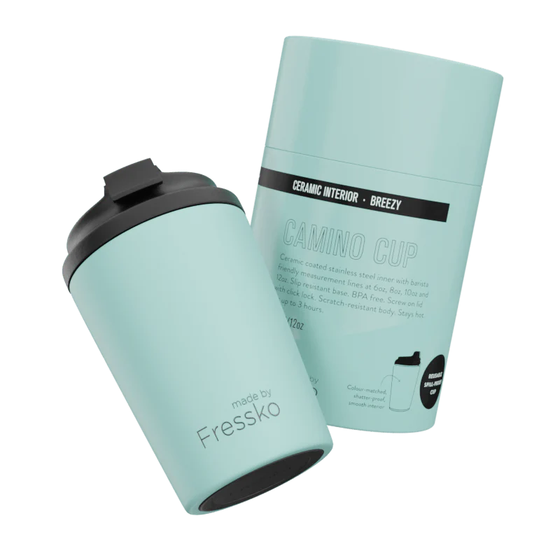 Fressko 12oz Ceramic Camino: Breezy