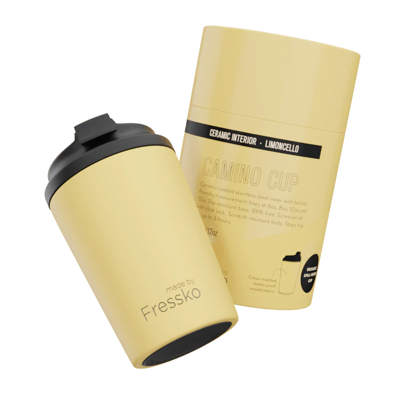 Fressko 12oz Ceramic Camino: Limoncello