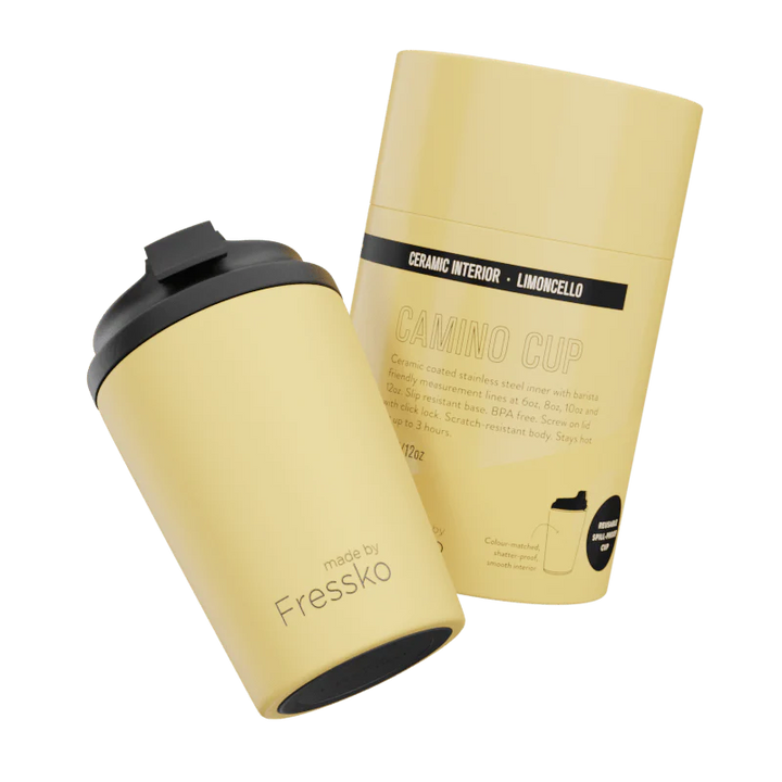 Fressko 12oz Ceramic Camino: Limoncello