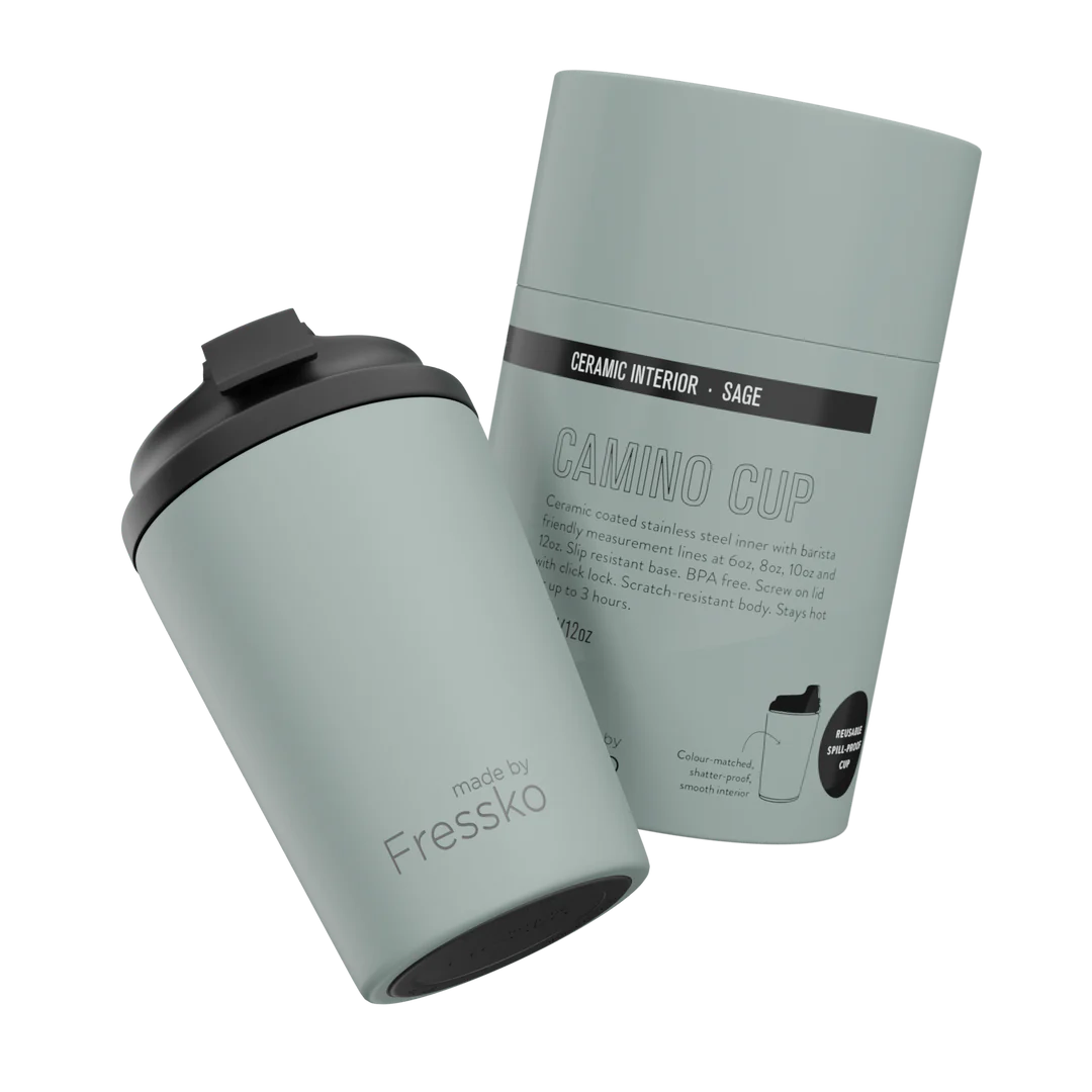 Fressko 12oz Ceramic Camino: Sage