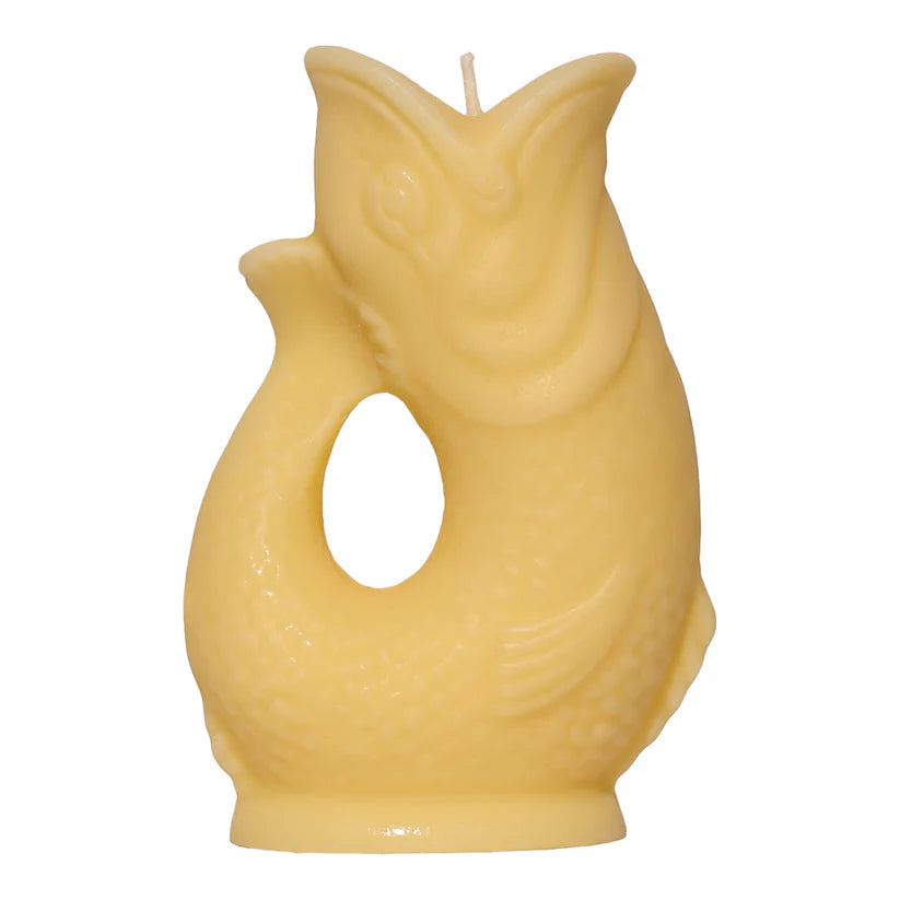 Gluggle Jug Candle: Yellow