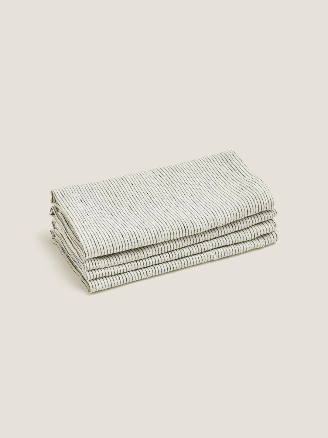 Carlotta & Gee Linen Napkins: Pencil Stripes