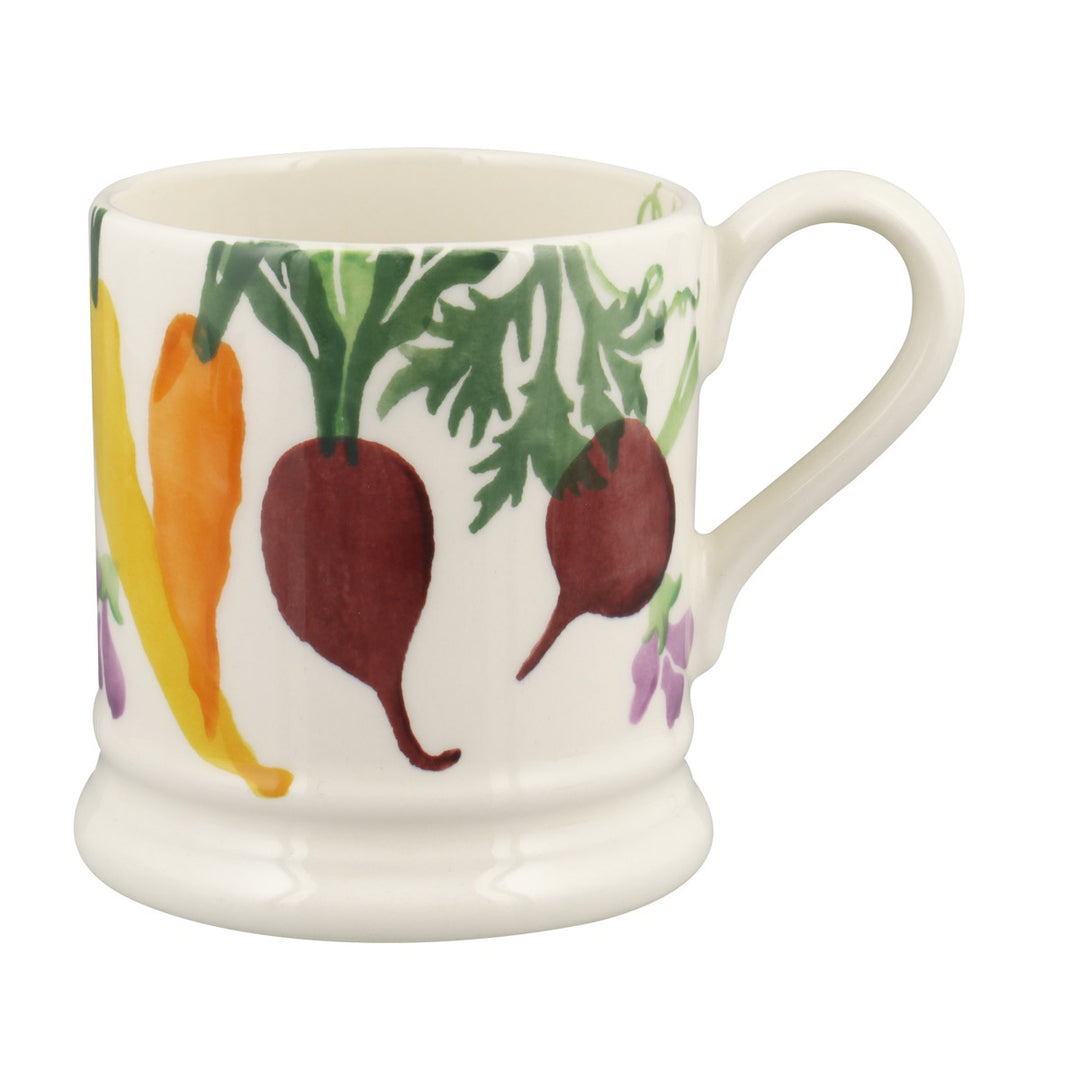 Vegetable Garden - Carrots &amp; Beets 1/2 Pint Mug