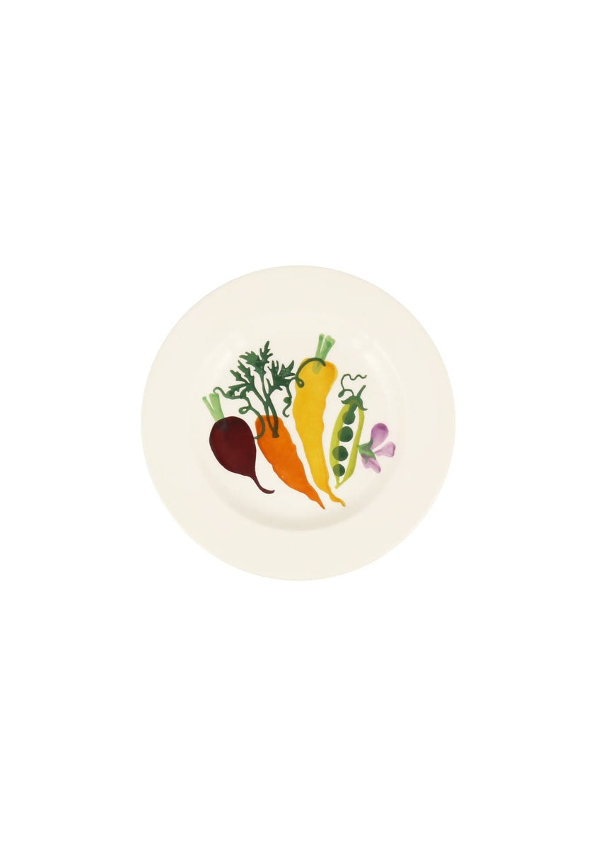Vegetable Garden - Carrots &amp; Beets Plate 6.5"