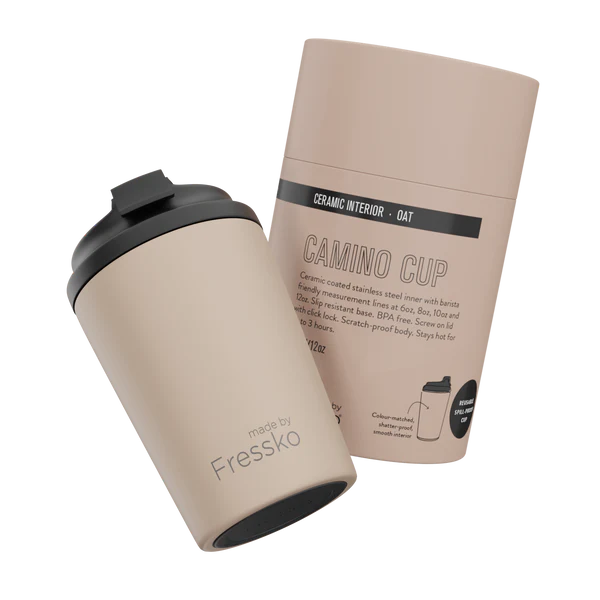 Fressko 12oz Ceramic Camino: Oat