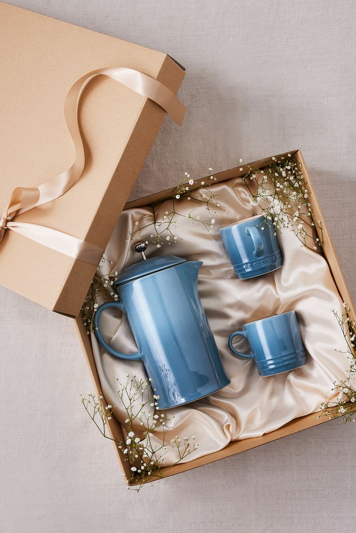 Le Creuset Coffee Press: Chambray