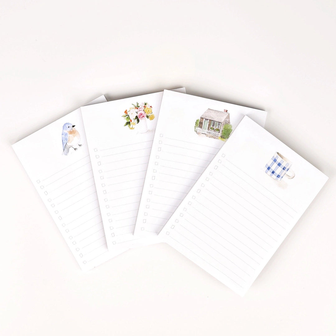 Hydrangea Bouquet Checklist Notepad