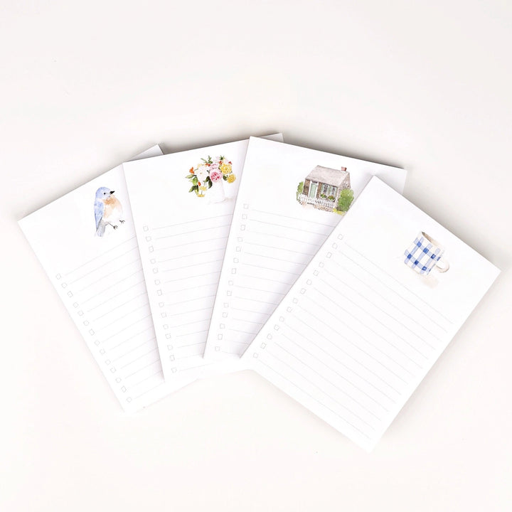 Hydrangea Bouquet Checklist Notepad
