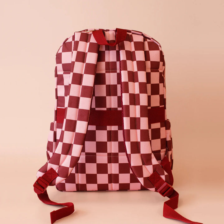 Fox & Fallow Cherry Check Backpack *COMING SOON*
