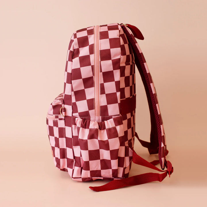 Fox & Fallow Cherry Check Backpack *COMING SOON*