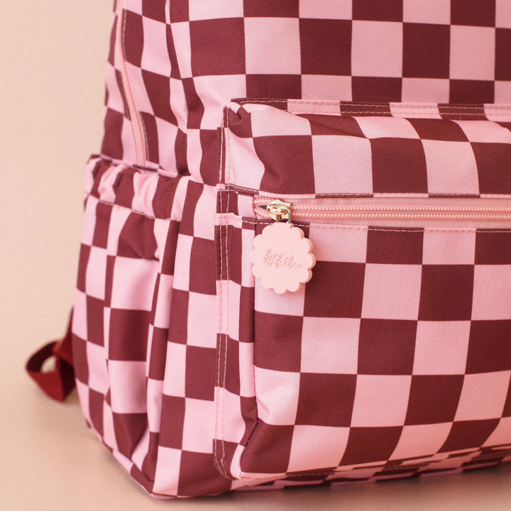 Fox & Fallow Cherry Check Backpack *COMING SOON*