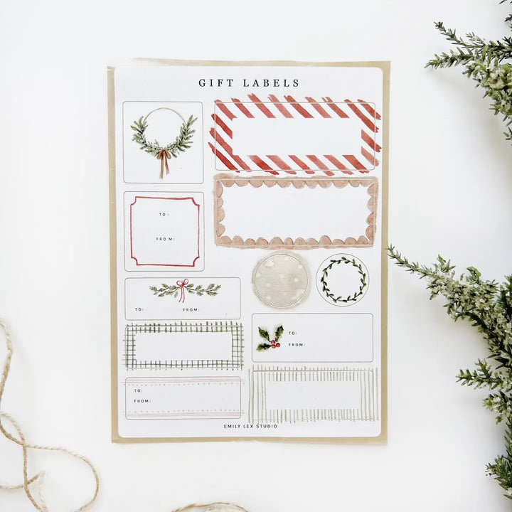 Christmas Gift Labels