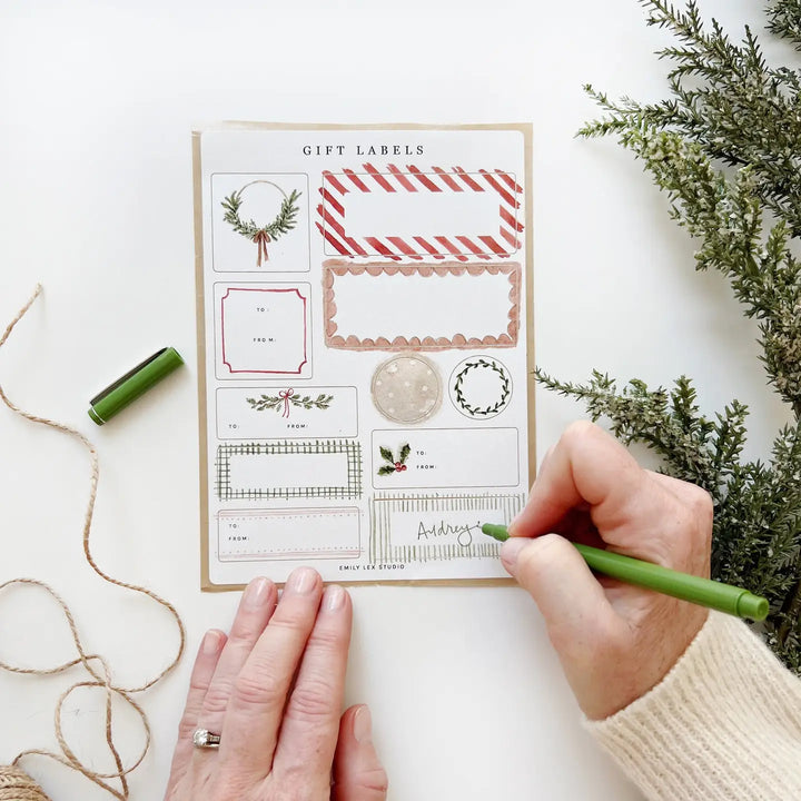 Christmas Gift Labels