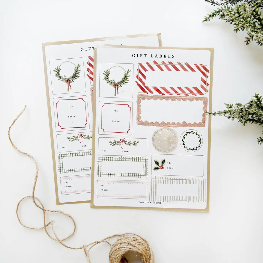 Christmas Gift Labels