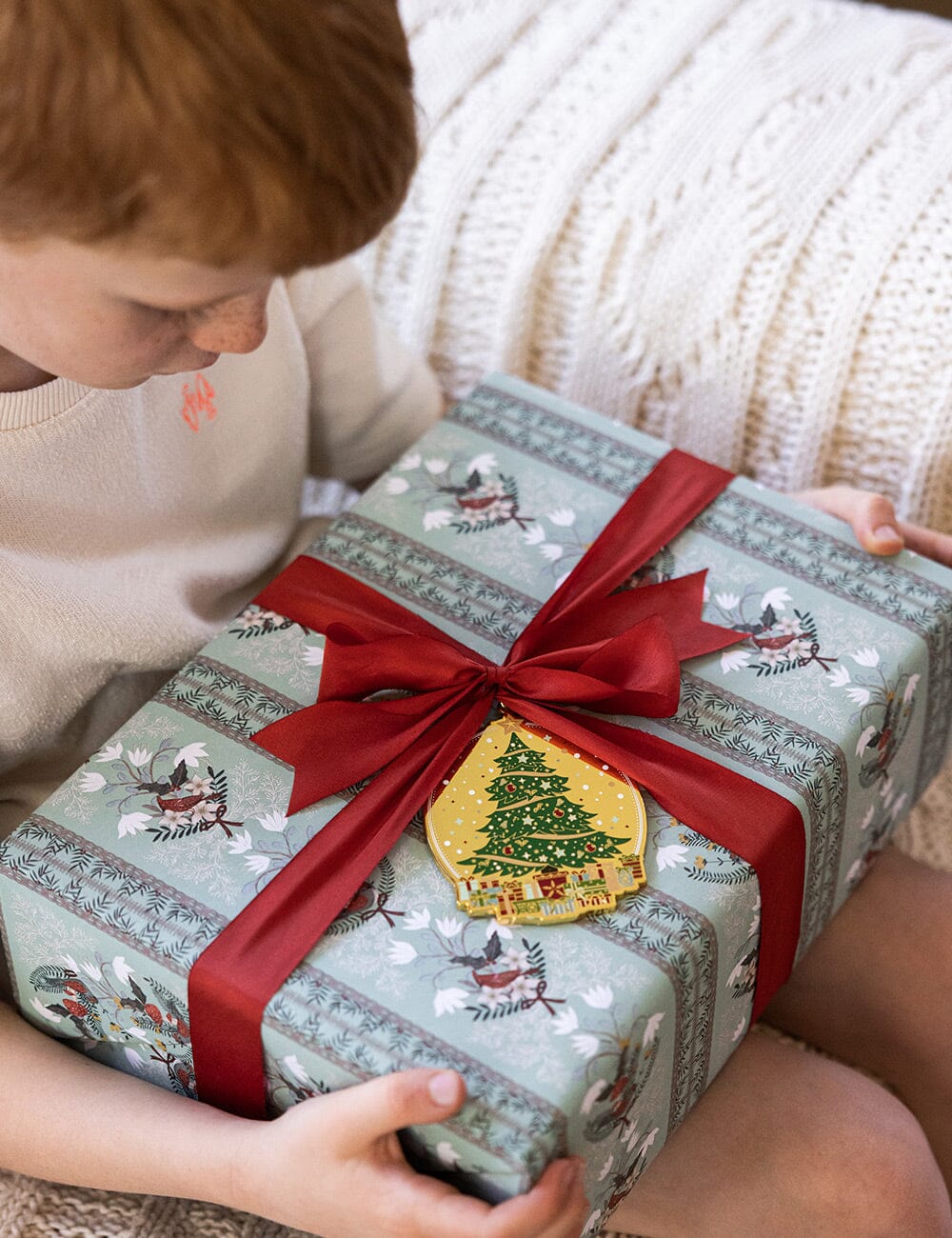 Bespoke Christmas Tree Enamel Ornament