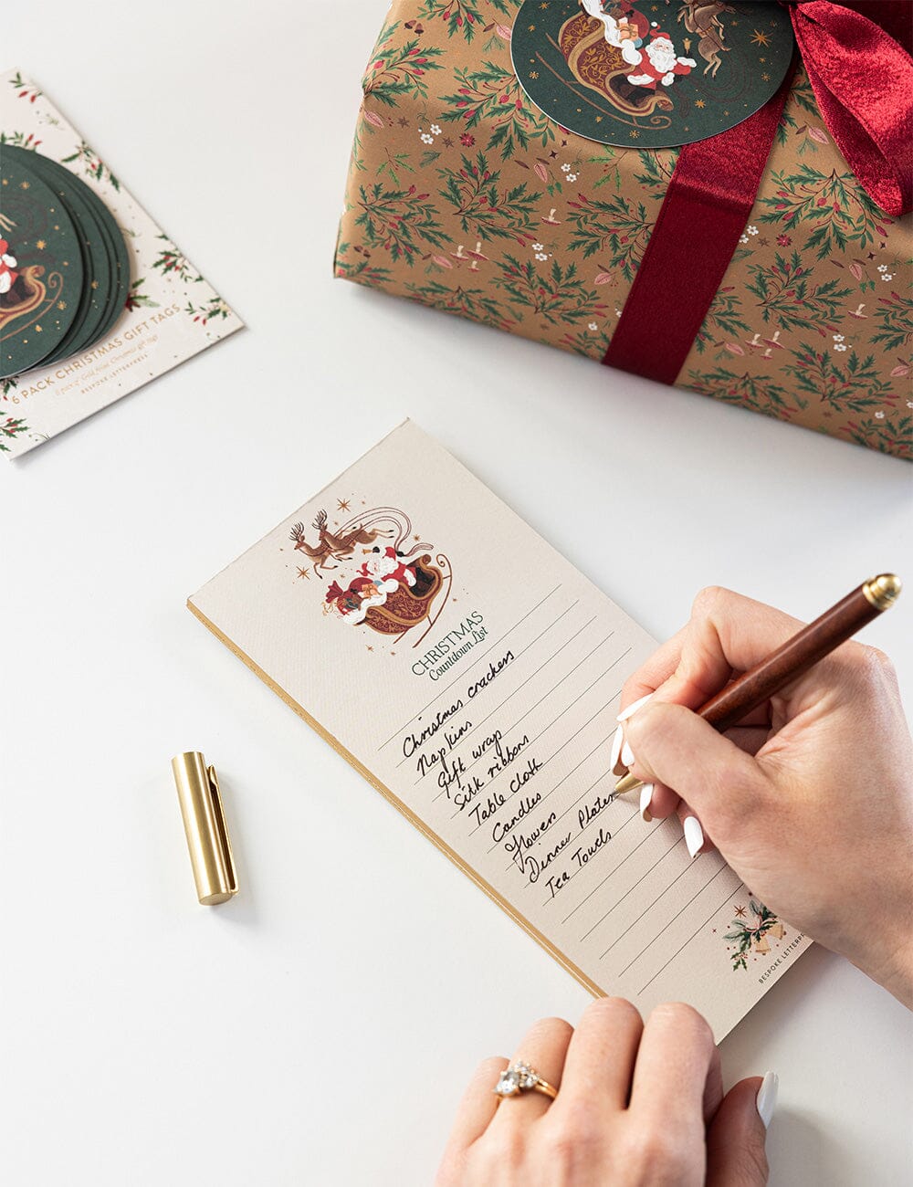 Bespoke Christmas Countdown Shopping List