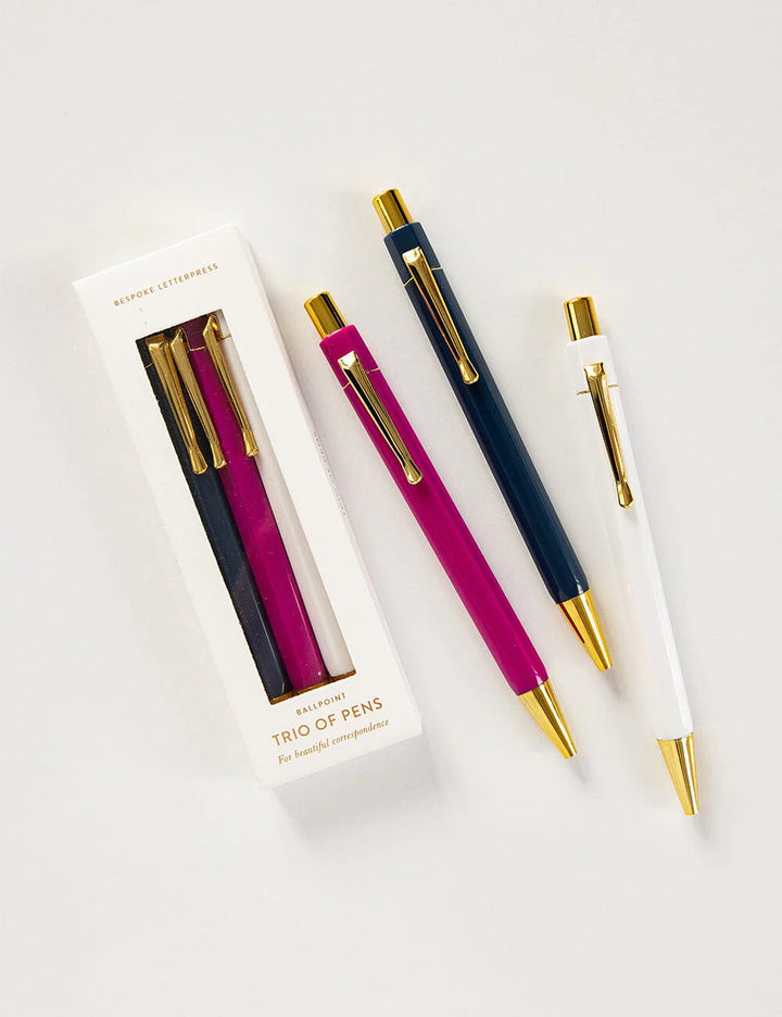 Bespoke Classic Trio of Pens