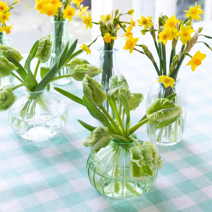 Clear Glass Bud Vase 8cm