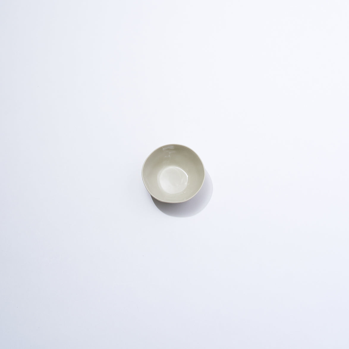 Small ceramic bowl on a white background