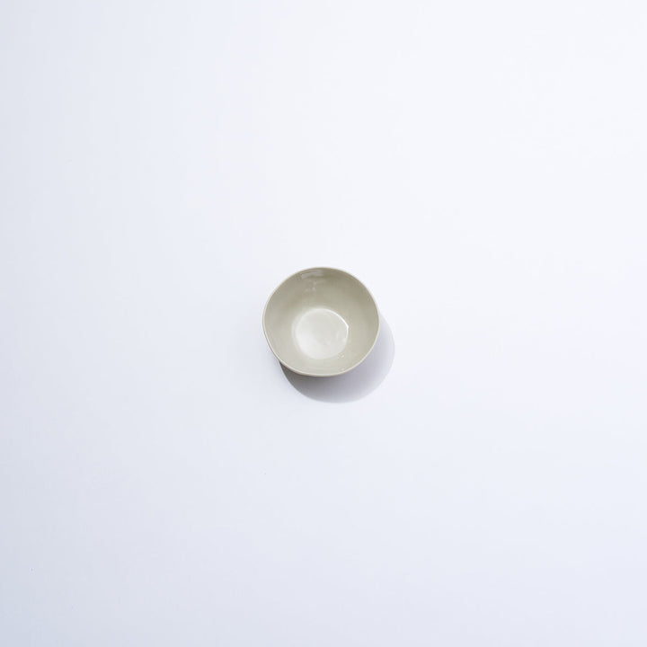 Small ceramic bowl on a white background
