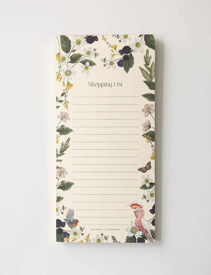 Bespoke Cockatoo Shopping List