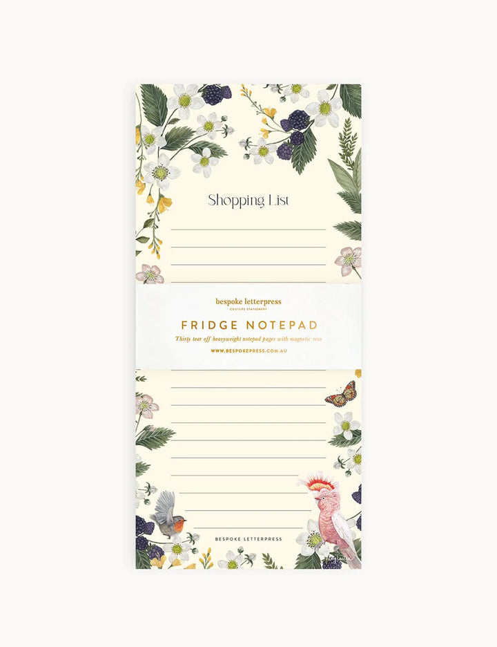 Bespoke Cockatoo Shopping List