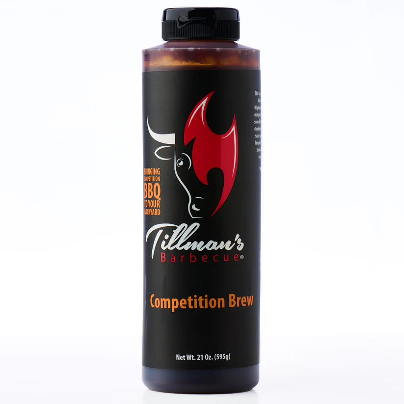 Tillman's Barbecue Competition Brew bottle on a white background
