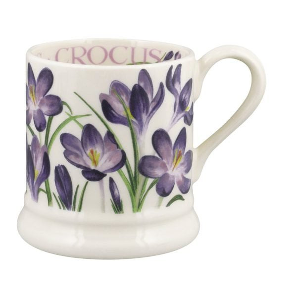 Flowers - Crocus 1/2 Pint Mug