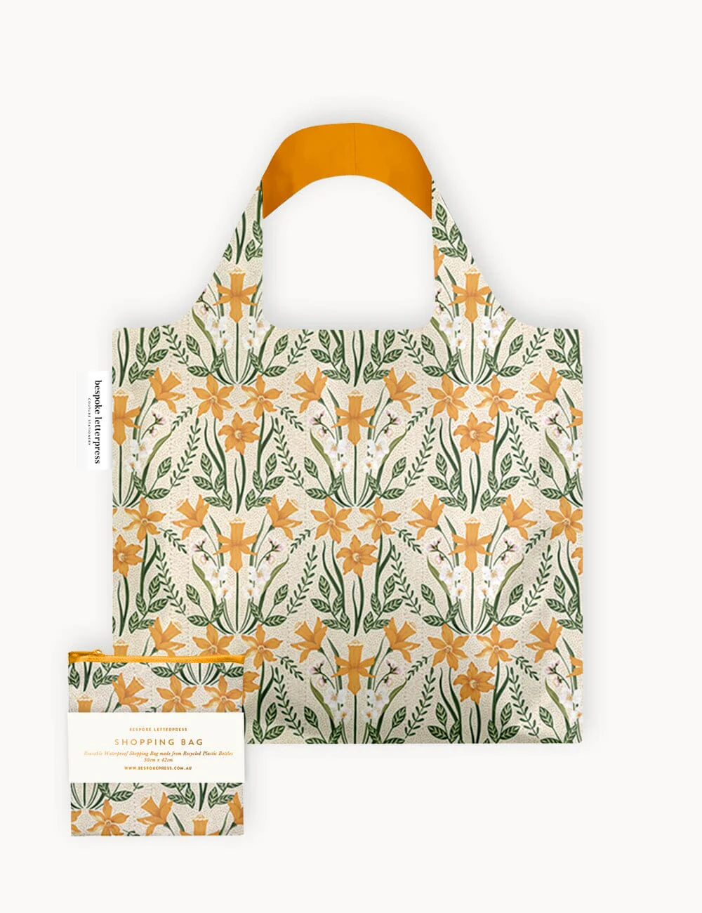 Bespoke Daffodil Reusable Shopping Bag