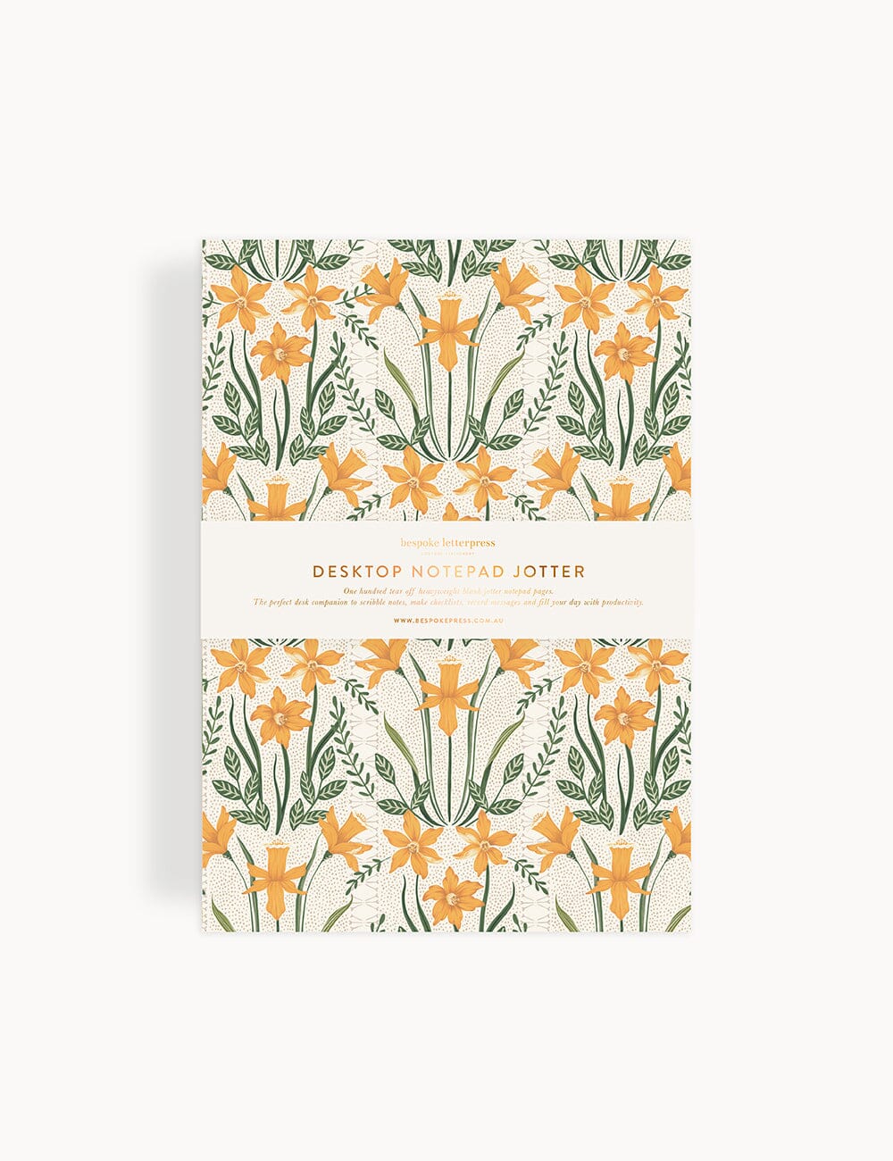 Bespoke Daffodil Notepad Jotter