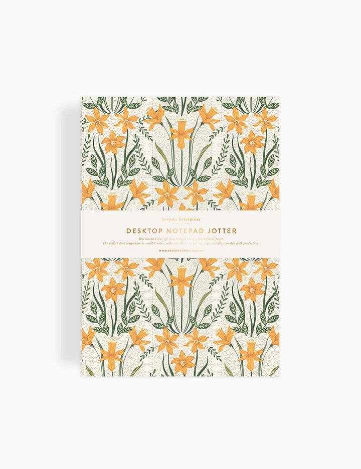 Bespoke Daffodil Notepad Jotter
