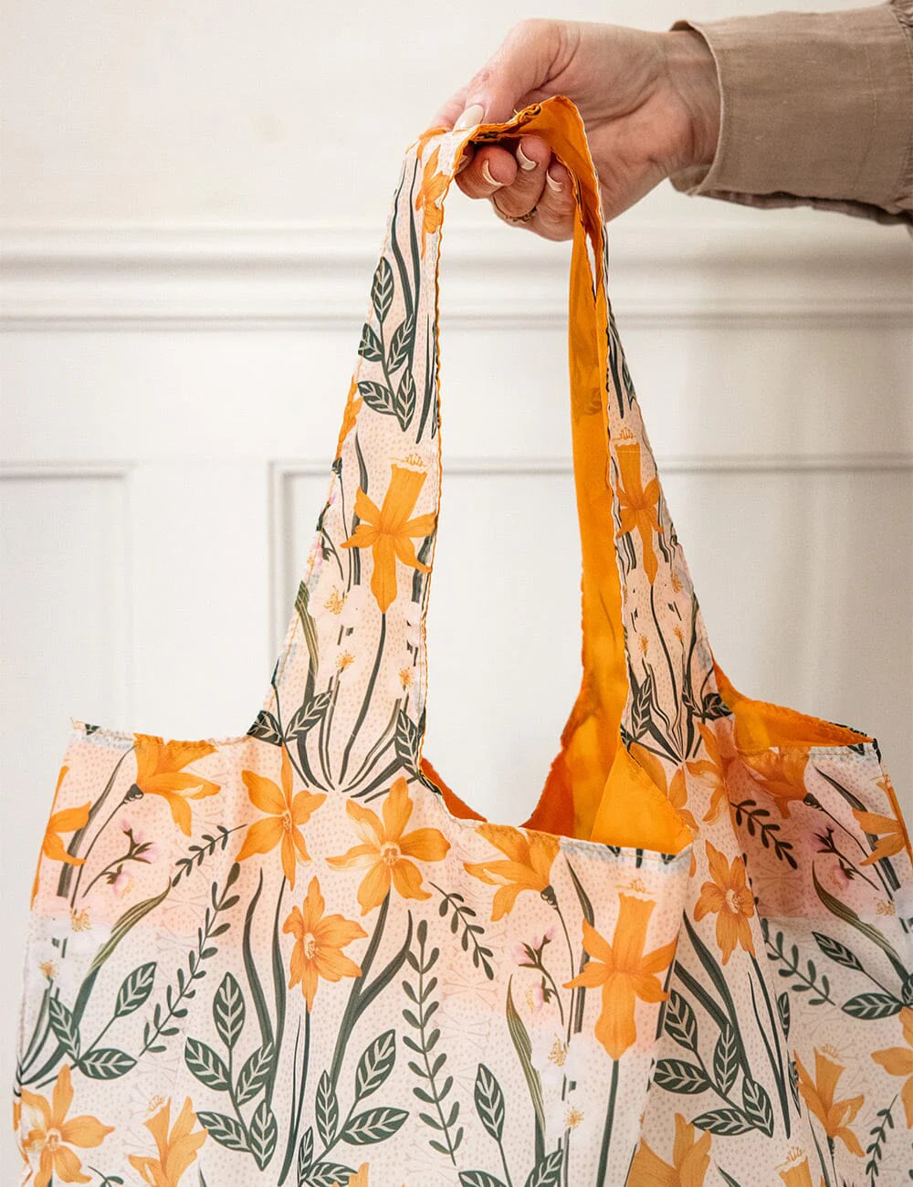 Bespoke Daffodil Reusable Shopping Bag
