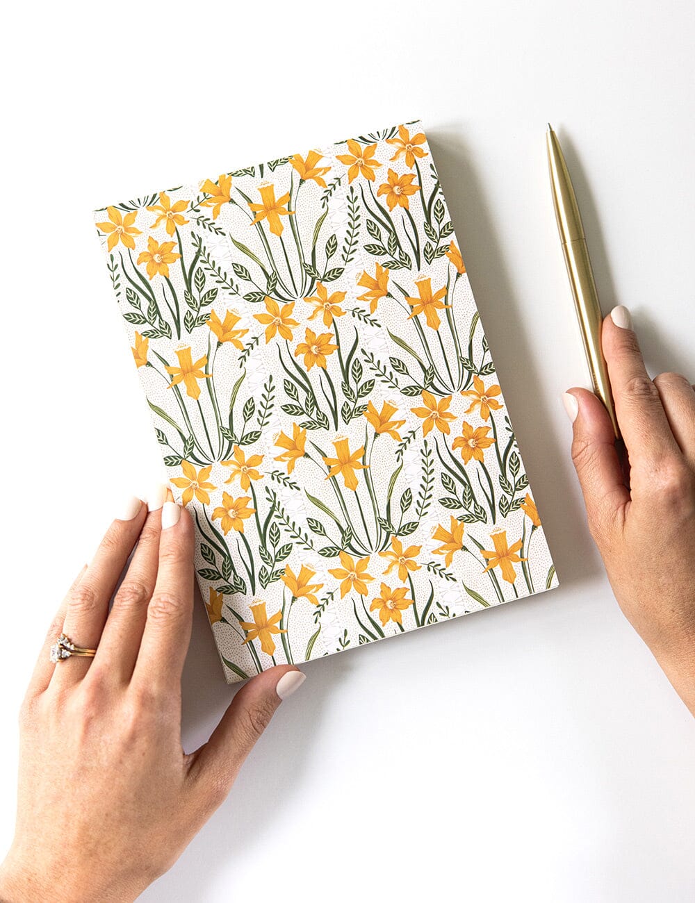 Bespoke Daffodil Notepad Jotter