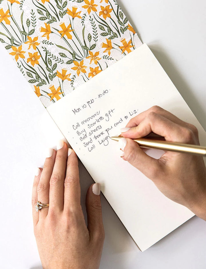 Bespoke Daffodil Notepad Jotter