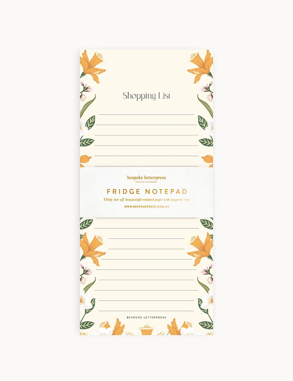 Bespoke Daffodil Shopping List