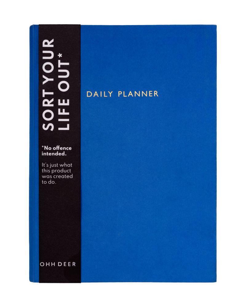 Daily Planner: Ultramarine Blue