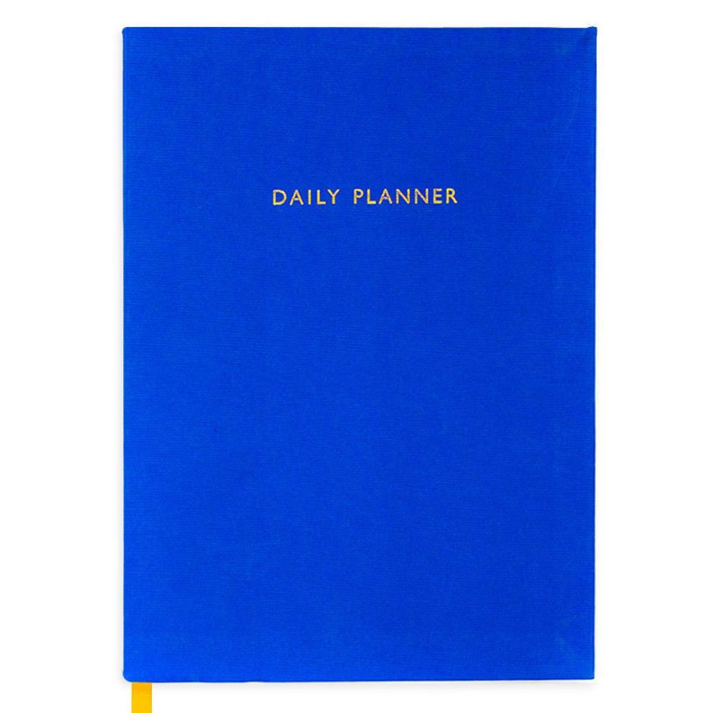 Daily Planner: Ultramarine Blue