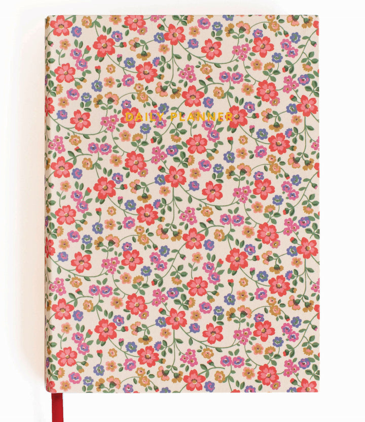 Daily Planner: Cream Floral