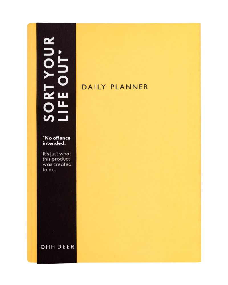 Daily Planner: Neon Amber