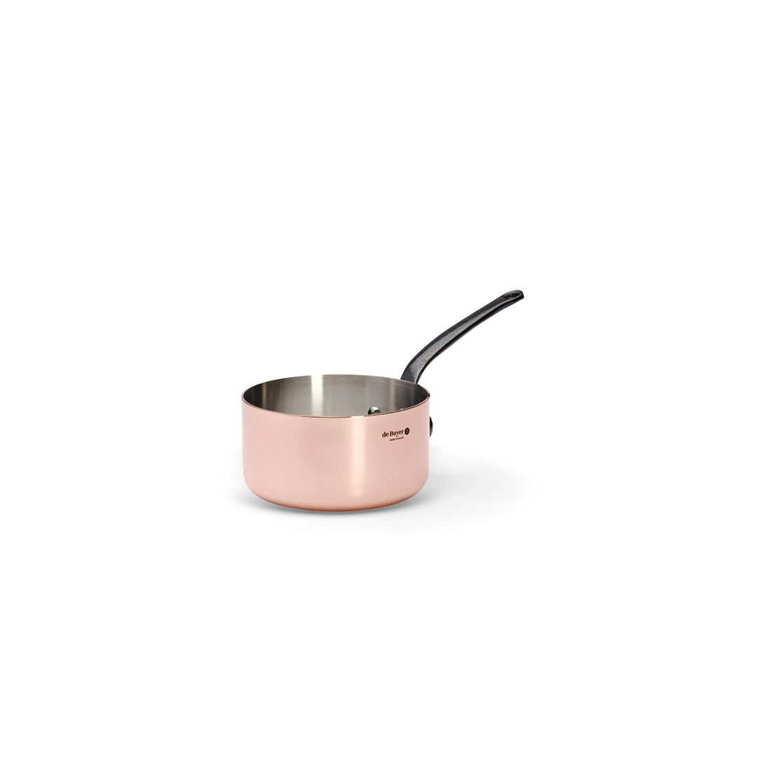 De Buyer Copper Saucepan 16cm