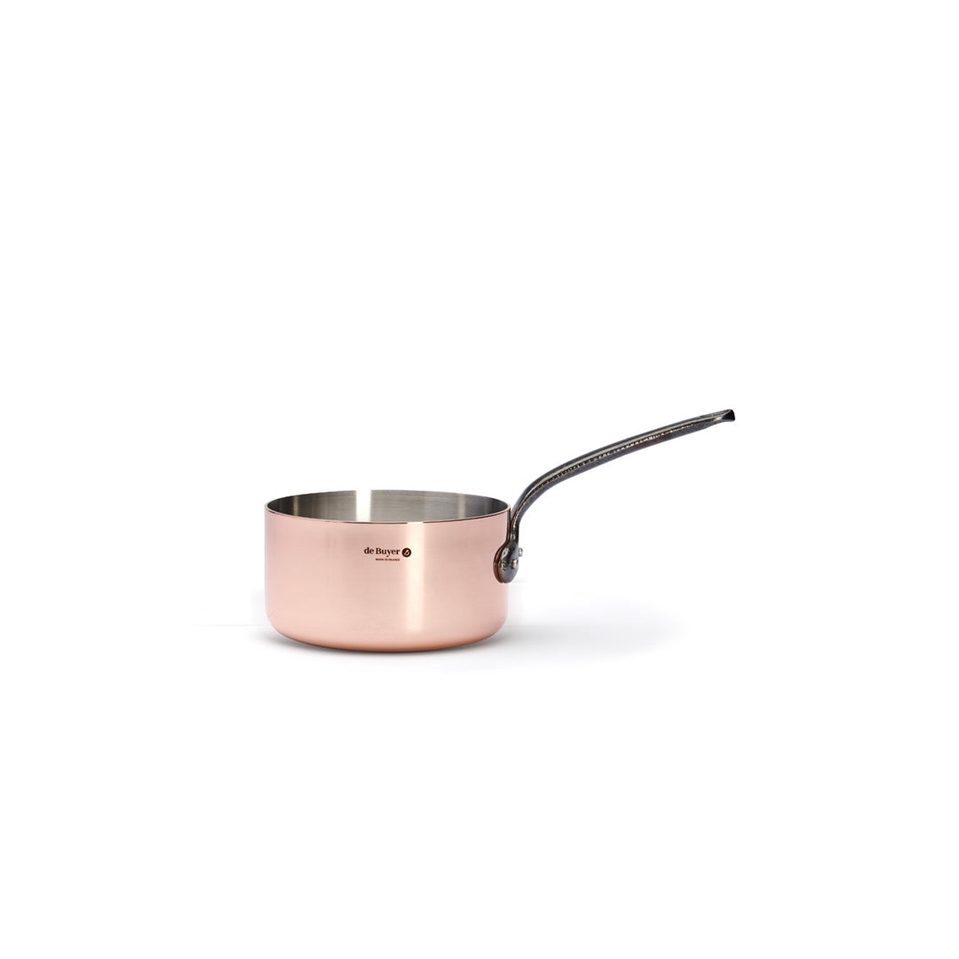 De Buyer Copper Saucepan 16cm