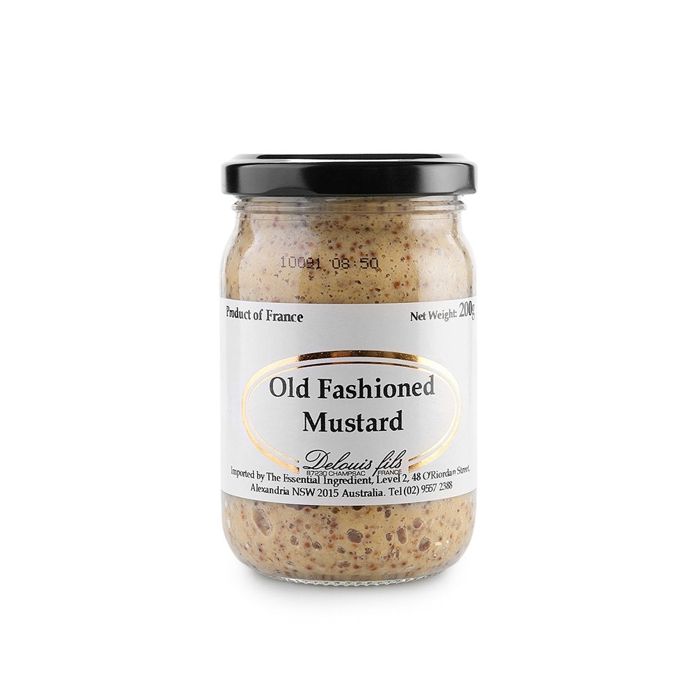 Delouis Old Fashioned Mustard 200gm