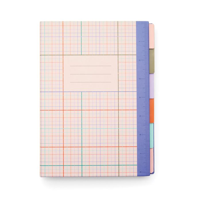Divider Notebook with Ruler