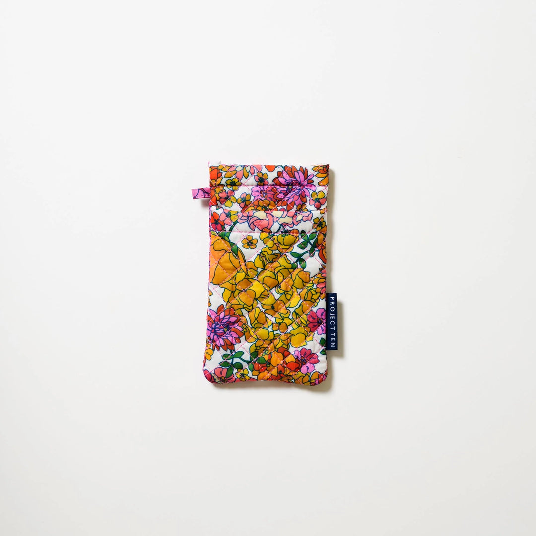 Double Glasses Case: Hydrangea