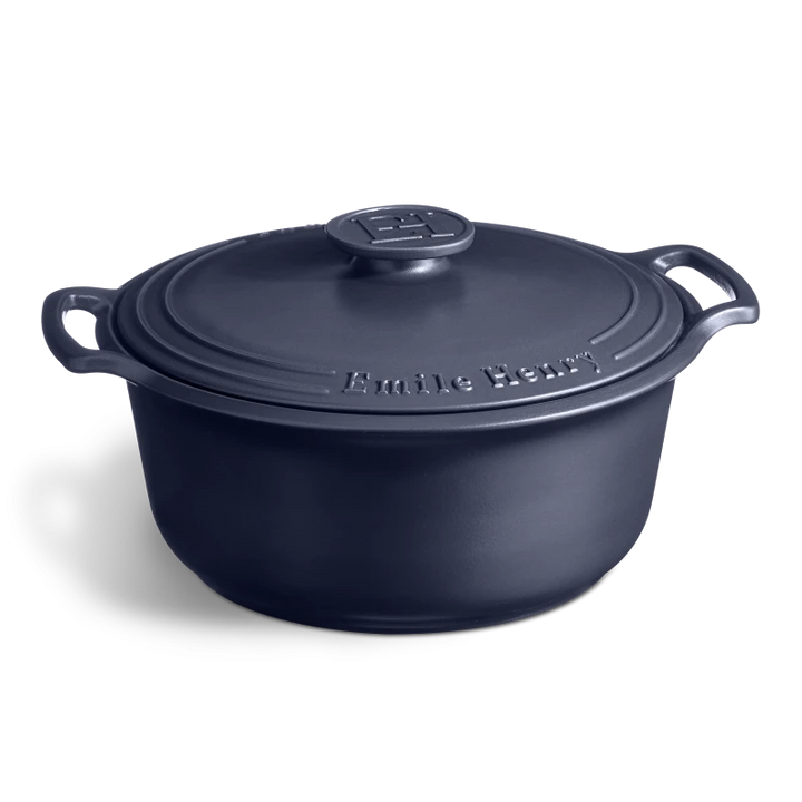 Emile Henry Sublime Casserole 6L: Indigo