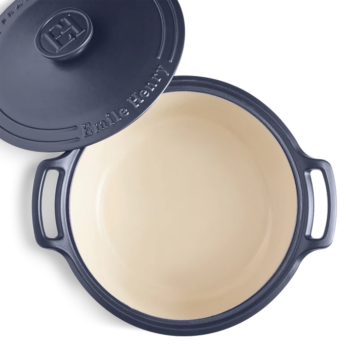 Emile Henry Sublime Casserole 6L: Indigo