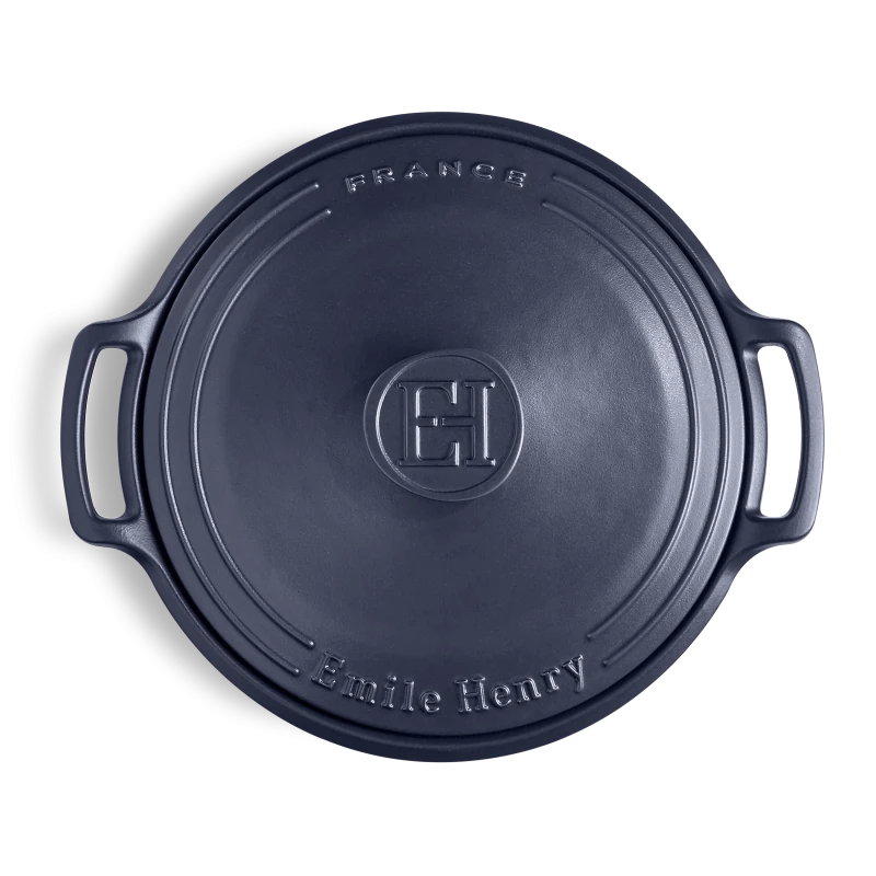 Emile Henry Sublime Casserole 6L: Indigo